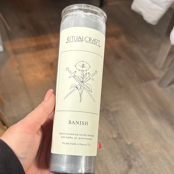 ritualcravt Other - Ritualcravt Banish Spell Candle
